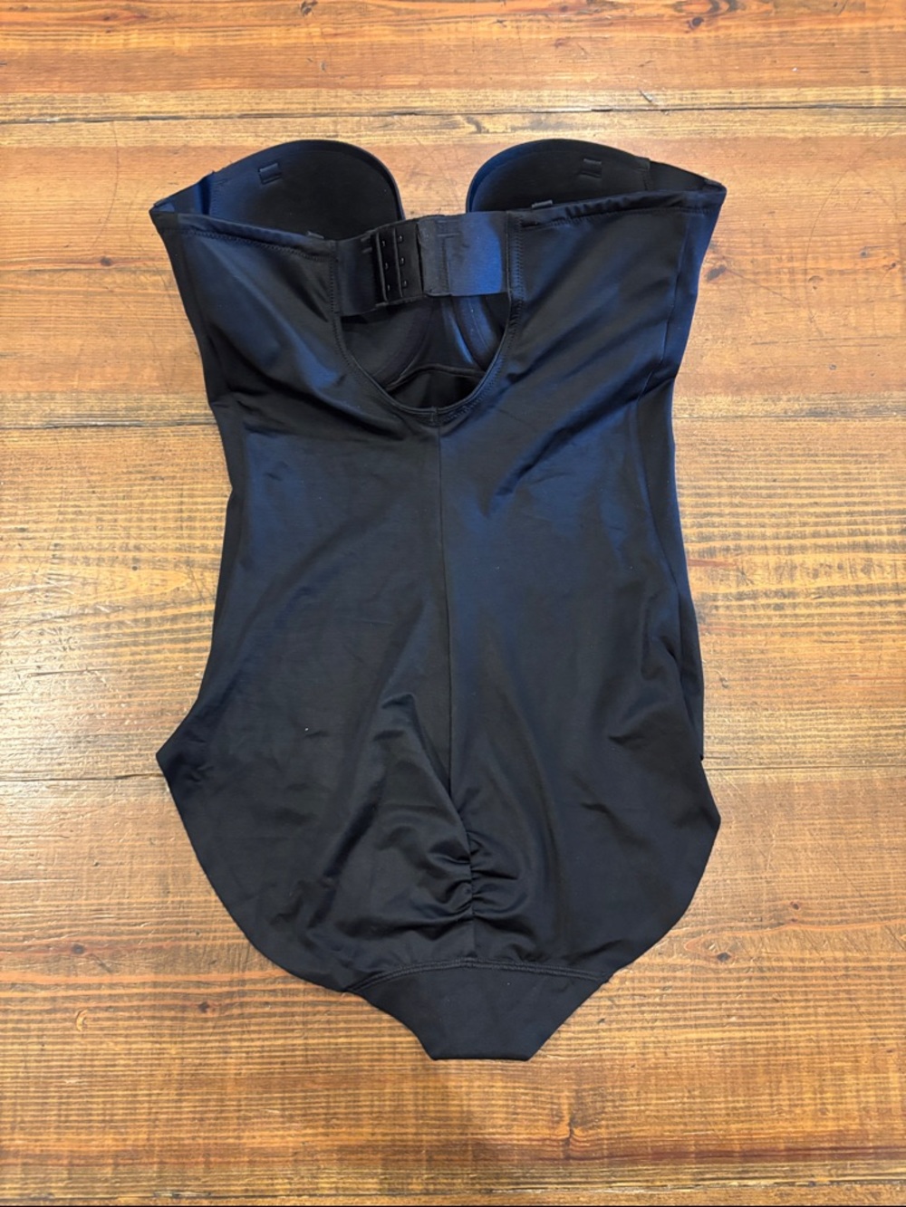SPANX Black Underwire Shaping Bodysuit - Picture 5 of 6
